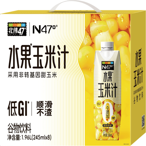 N47° 【verkoeling】【hydratatie】 suikermaïssap 245 ml x 8