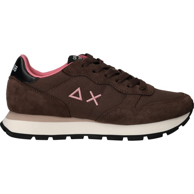 Sun68 Ally Solid Nylon Sneakers - Dames - Bruin - Maat 41