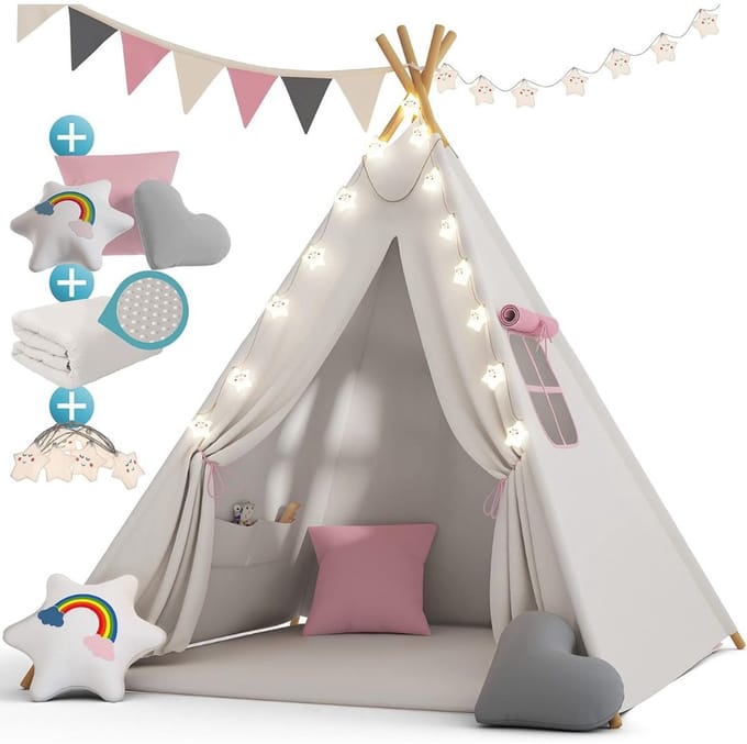 CLVP® Tipi Tent Kinderen - Speeltent - Wigwam