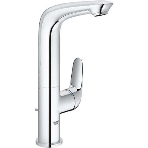 GROHE Eurostyle New wastafelkraan - l-size - hoog - met draaibare uitloop - chroom