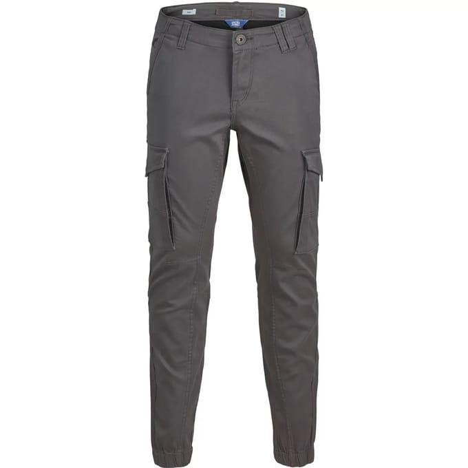 JACK & JONES- JPSTPAUL JJFLAKE 542 ASPHALT NOOS JNR - Jongens - Broek