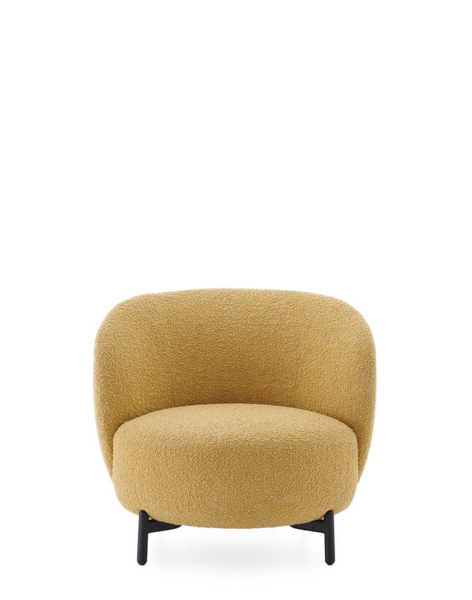 Kartell Lunam fauteuil Curly - KartellCurlyC5Giftgelb