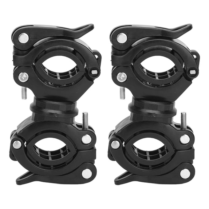 Wandelstok Stok Drive Rollator Draaien Universeel Accessoire Drive Looprek Stokhouder voor Ouderen Black black
