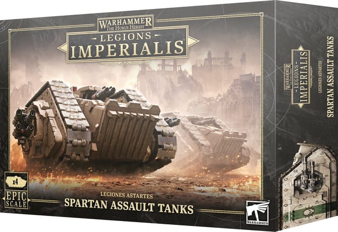 Legions Imperialis: Spartan Assault Tanks