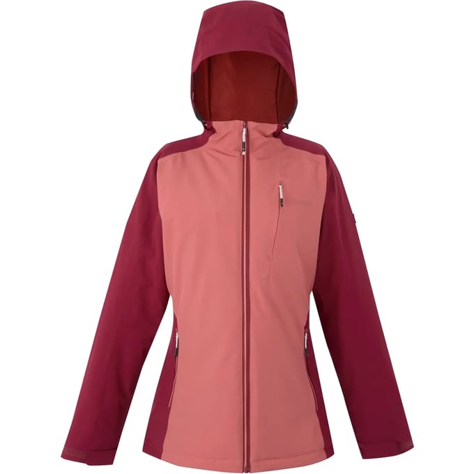 Regenjas Hiking Dames Waterdicht Ademend Thermoguard Highton Stretch Iv