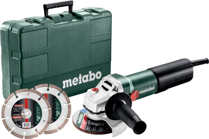 Metabo WQ 1100-125 Set - Haakse slijper