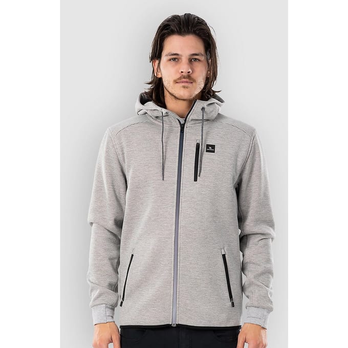 Rip Curl Anti Series Departed Zip Hoodie grijs