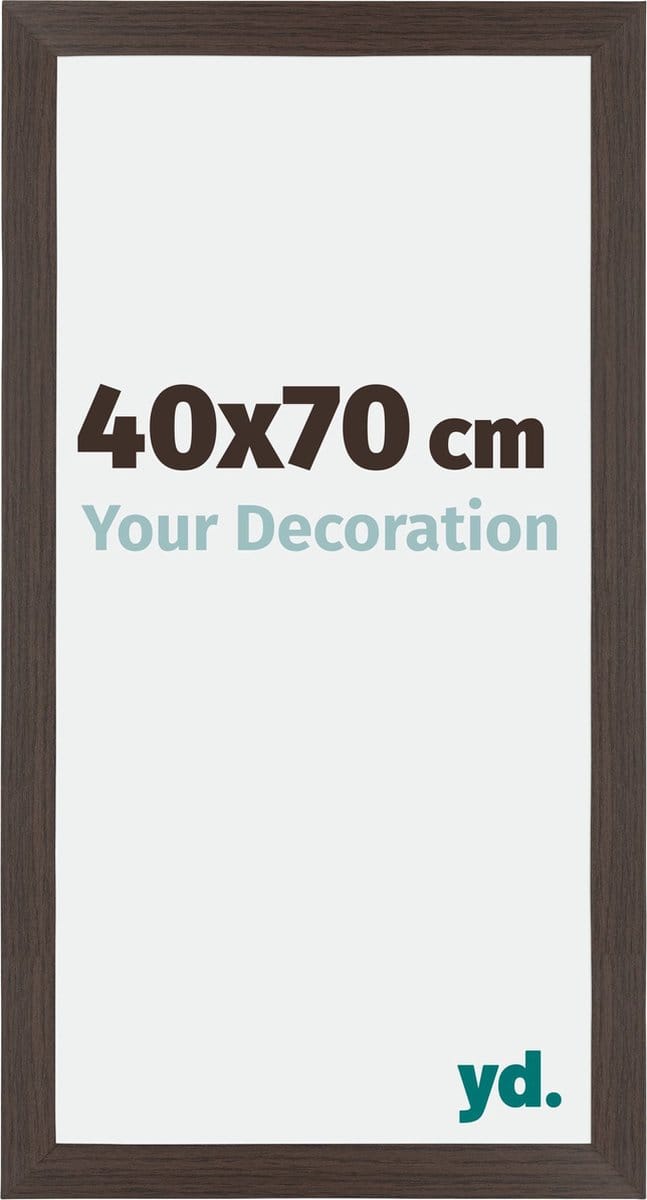 Your Decoration - Fotolijst 40x70 cm - MDF - Eiken Donker - Mura