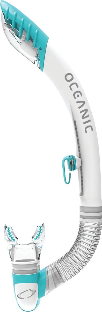Oceanic Ultra Dry 2 - Snorkel - Volwassenen - Wit/Turquoise