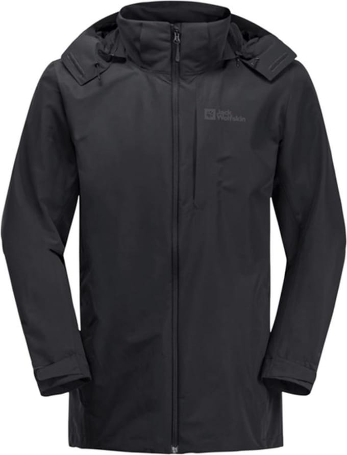 Jack wolfskin Fernblick 2L Heren Hardshell Jas Black M