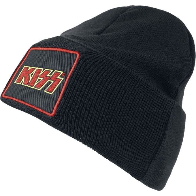 Kiss Amplified Collection - Patch Beanie Unisex Beanie - zwart - Standard