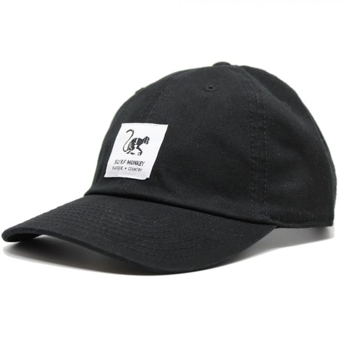 Surf Monkey - Baseballpet - Katoen - Eén maat - Zwart