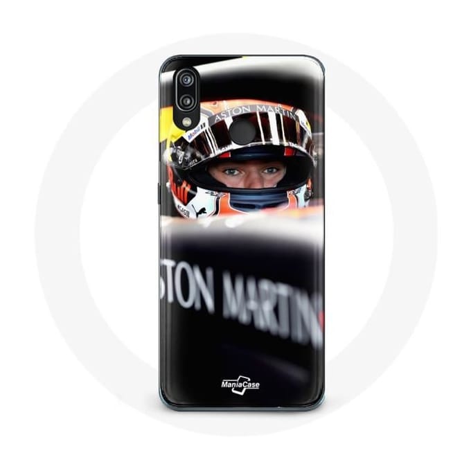 Coque - Huawei - P20 Lite - Formule 1 - Max Verstappen - Souple - Noir