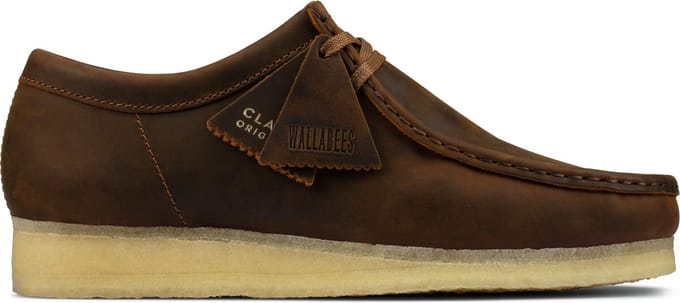 CLARKS Schnürschuhe Wallabee Beeswax