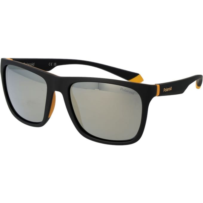 Polaroid PLD 2141/S Matte black yellow 57/18/140 UNISEX Zonnebrillen