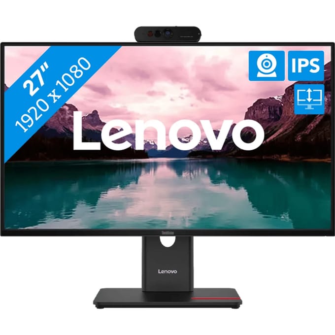 27" Lenovo ThinkVision T27-40 - 1920x1080 - 120Hz IPS - 15W USB-C Power Delivery
