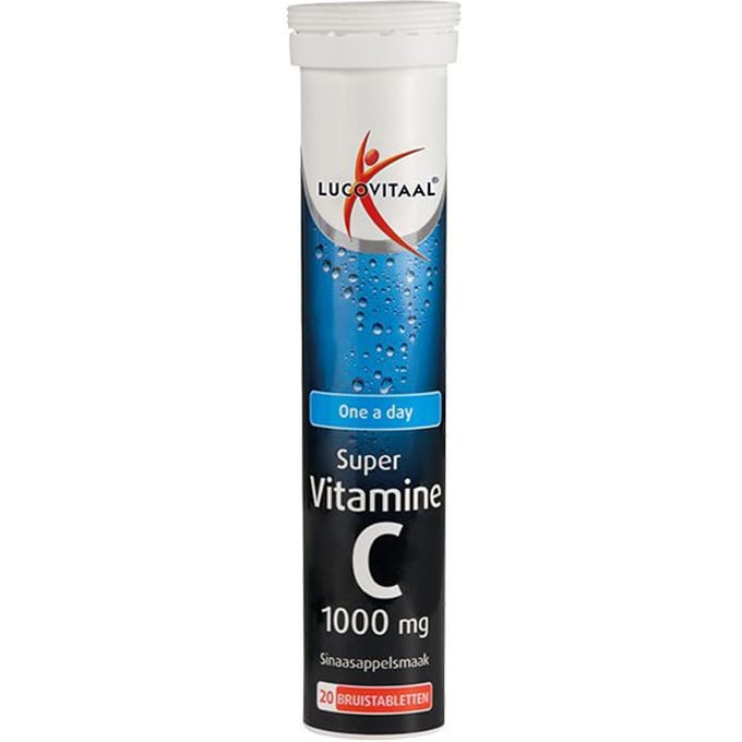 Lucovitaal Super Vitamine C 1000mg Voegingssupplement - 20 bruistabletten