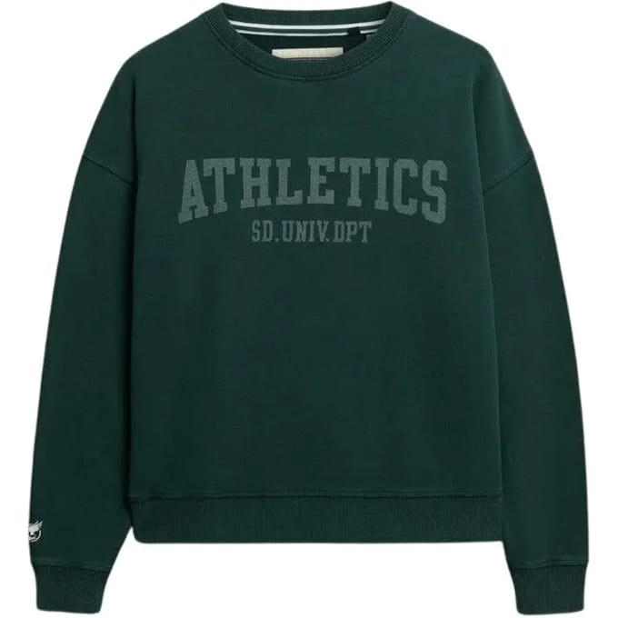 Dames sweatshirt Superdry Ath Ess Relaxed Crew