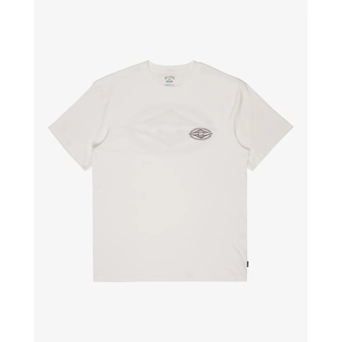 Billabong Diamond Vision T-shirt Met Korte Mouwen Wit XL Man