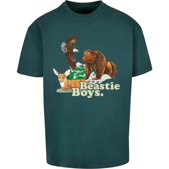Mister Tee - Beastie Boys Animal Heren Tshirt - 5XL - Groen