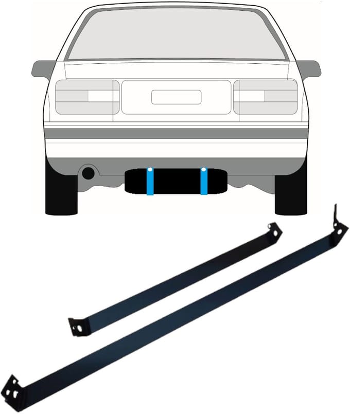 Brandstoftank klemmen voor Volvo 850 1991-1997 / Links