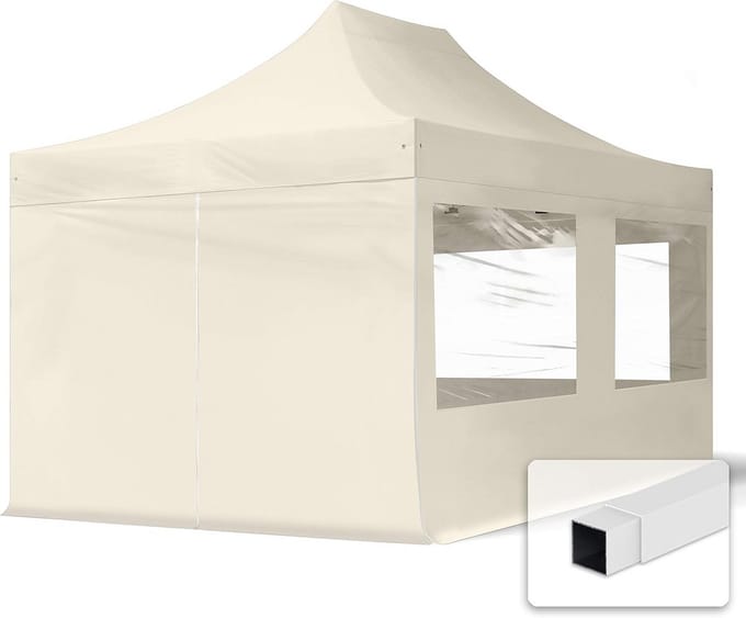 Easy Up Partytent - Paviljoen Opvouwbaar - Extra Stevig - Waterdicht