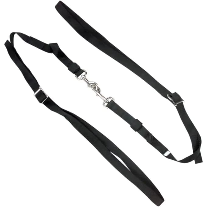Elastische nylon zijriemen voor paard Kincade