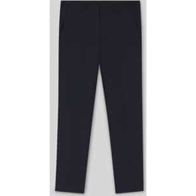 Slim fit pantalon van wolmix, model 'HESTEN'