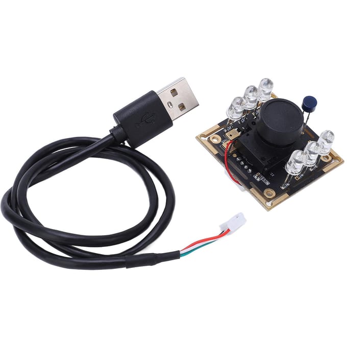 USB Cameramodule HD Autofocus IR CUT 2MP 190 Graden Vervormd Panorama Drive Free 30FPS black