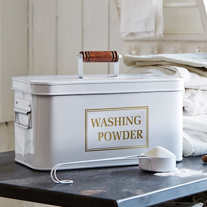 LOBERON Wasmiddelblik Washing wit
