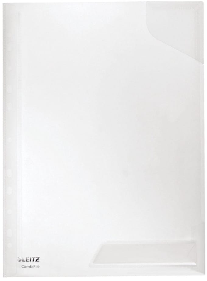 LEITZ CombiFile showmappen A4 transparant met perforatie
