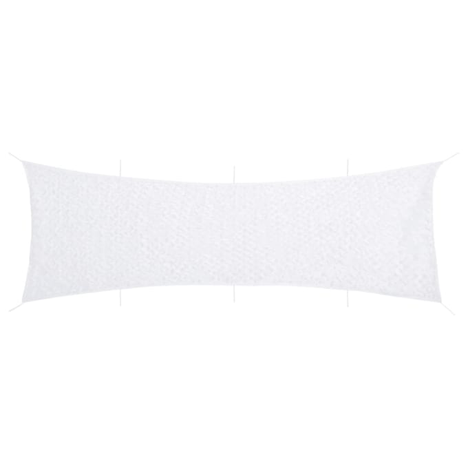 vidaXL - Camouflagenet - met - opbergzak - 809x207 - cm - wit