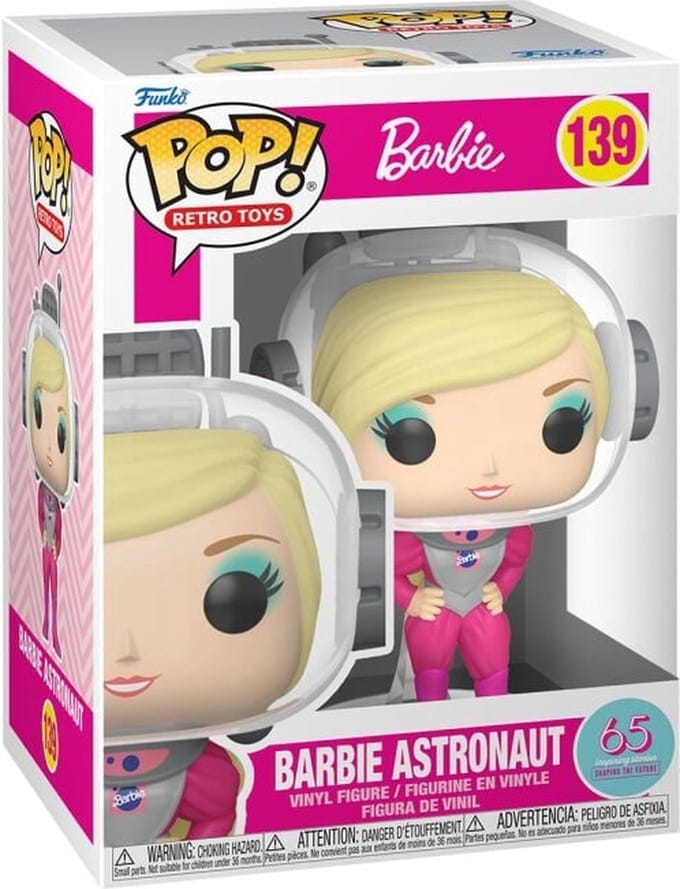 Pop Retro Toys: Barbie Astronaut Funko Pop #139
