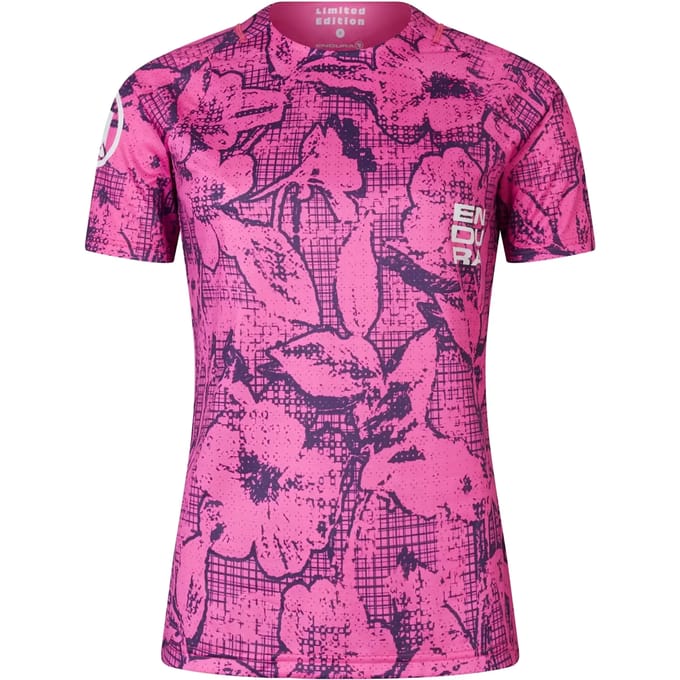 Bloemdruk damesshirt Endura Grid Ltd