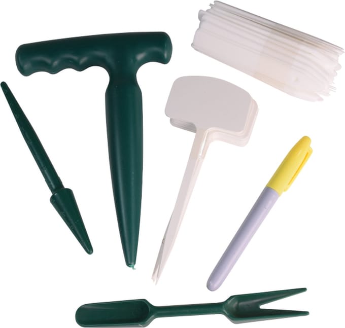 Tuin Starter Set - The Good Life - Labels - Marker - Handpootstokken