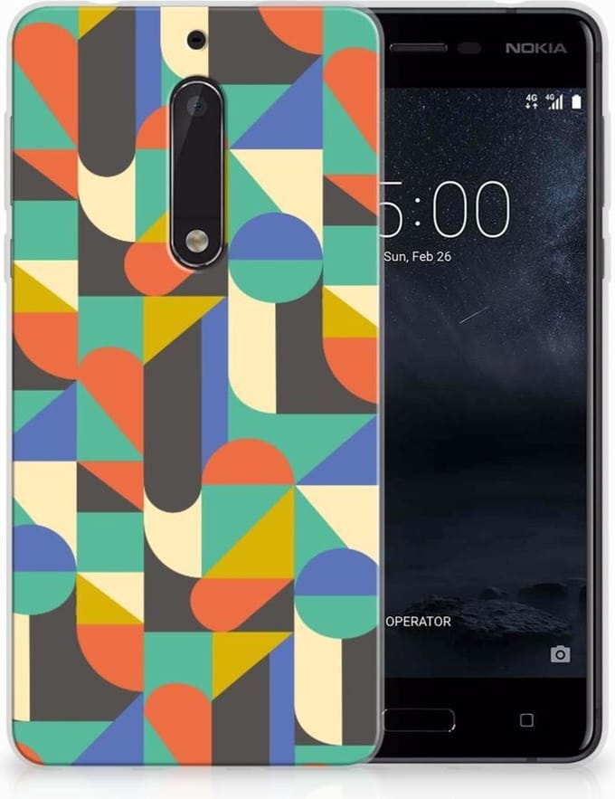 Nokia 5 TPU bumper Funky Retro
