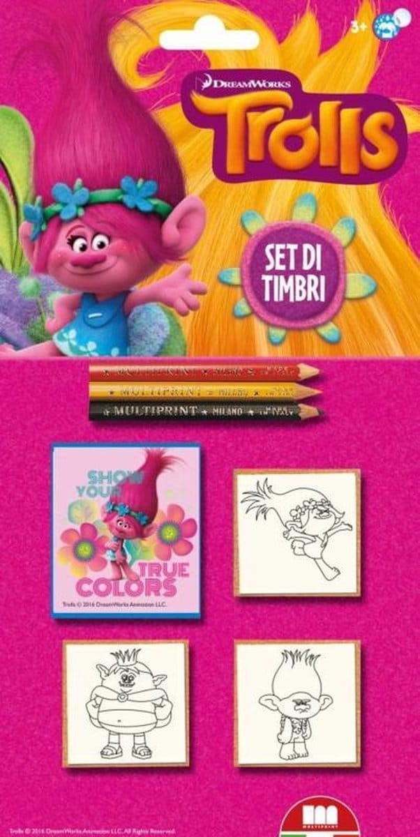Trolls stempelset 7-delig