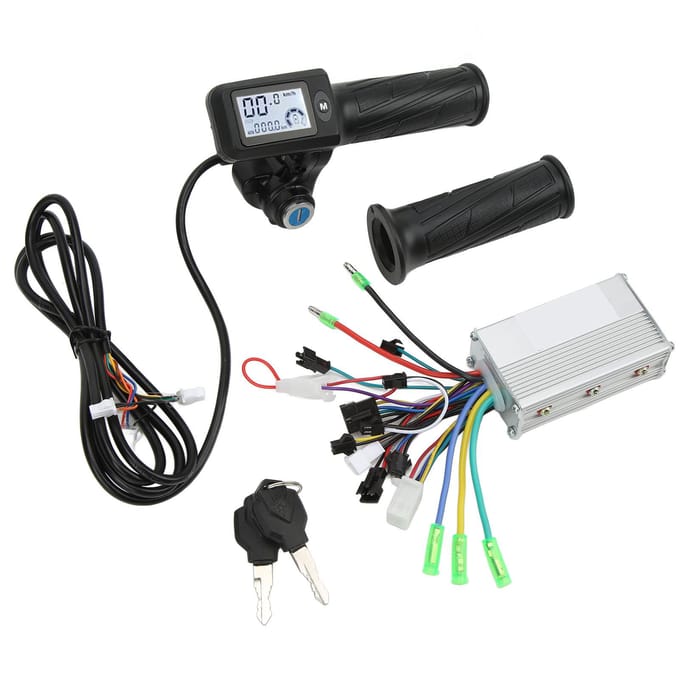 36V 48V 350W Elektrisch Voertuig Controller Kit Borstelloze Motor Controller Kit Scooter Borstelloos black