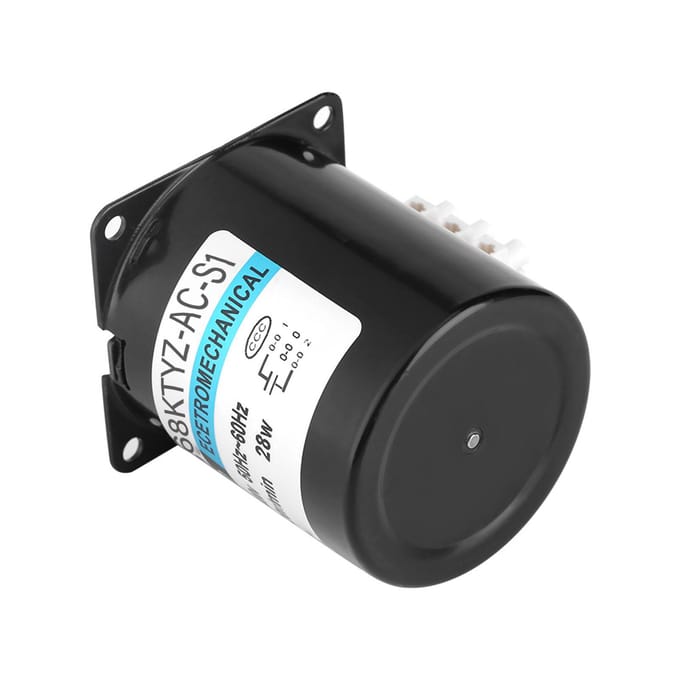 XD68KTYZAC S1 AC220V 28W Permanente Magneet Synchrone Tandwielmotor CW CCW 110 tpm