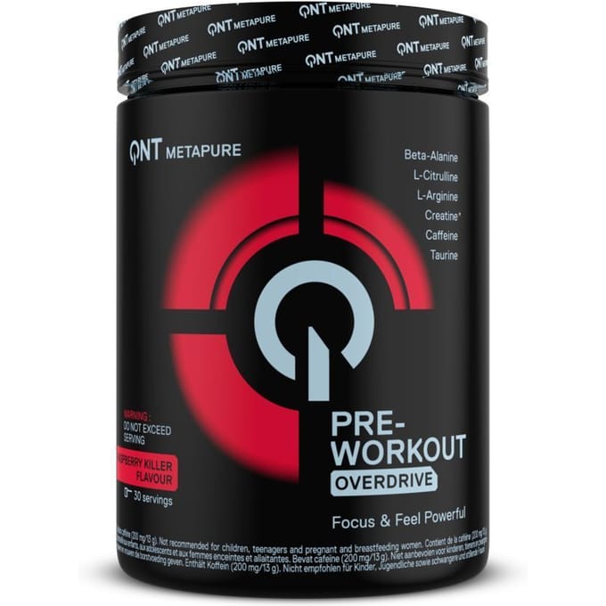 Voedingssupplement QNT Pre Workout Overdrive
