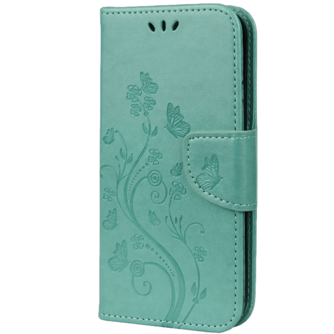 Mocaa iPhone 12 Mini Booklet Hoesje Groen