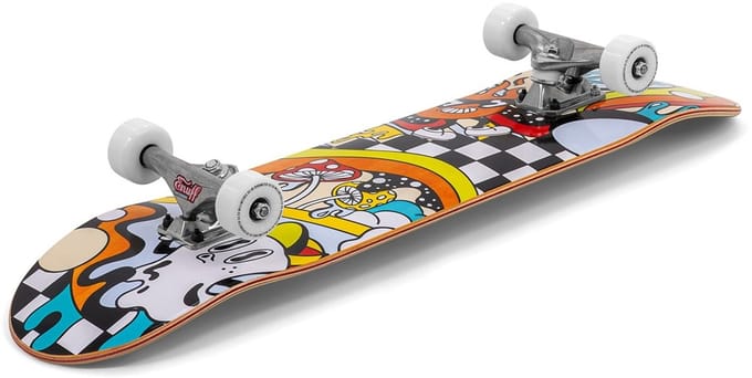 Enuff Meltworld Compleet Skateboard Confused 7.75''