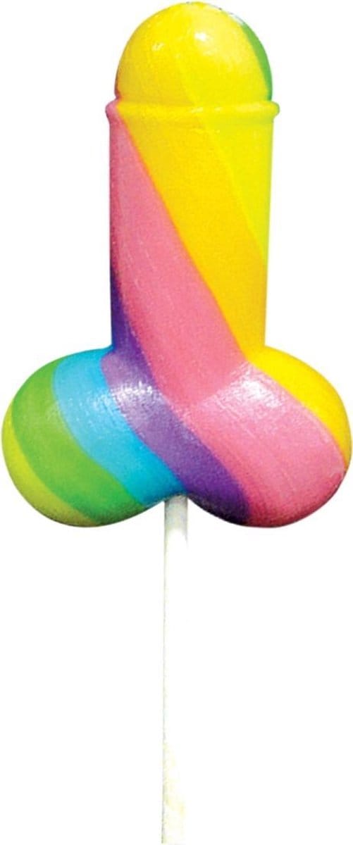 Spencer and Fleetwood - Rainbow Penis Lolly - 1 stuk - 85gr