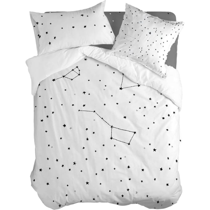 Dekbedovertrek Constellation | Blanc