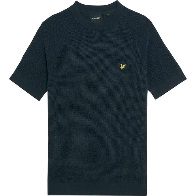 Linnen gemêleerde T-shirt Lyle & Scott