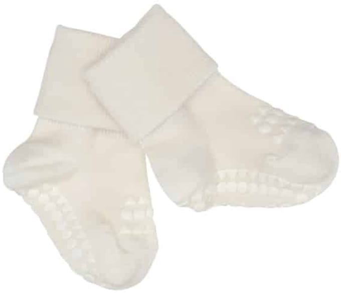 GoBabyGo antislip sokjes bamboe Off white 2-3y