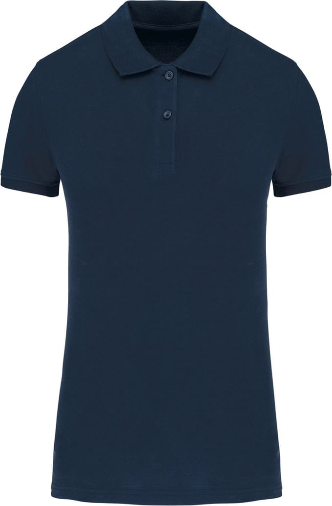 Kariban Piqué-damespolo Bio180 K2026 - Navy - M