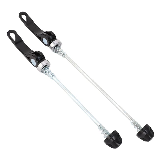 2 stuks Legering Snelspanner Set Fiets Vervanging Reparatie Onderdelen Accessoire white