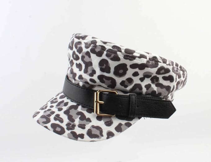 Dames Pet Dengweni  – Panterprint – Zwart/Wit maat S