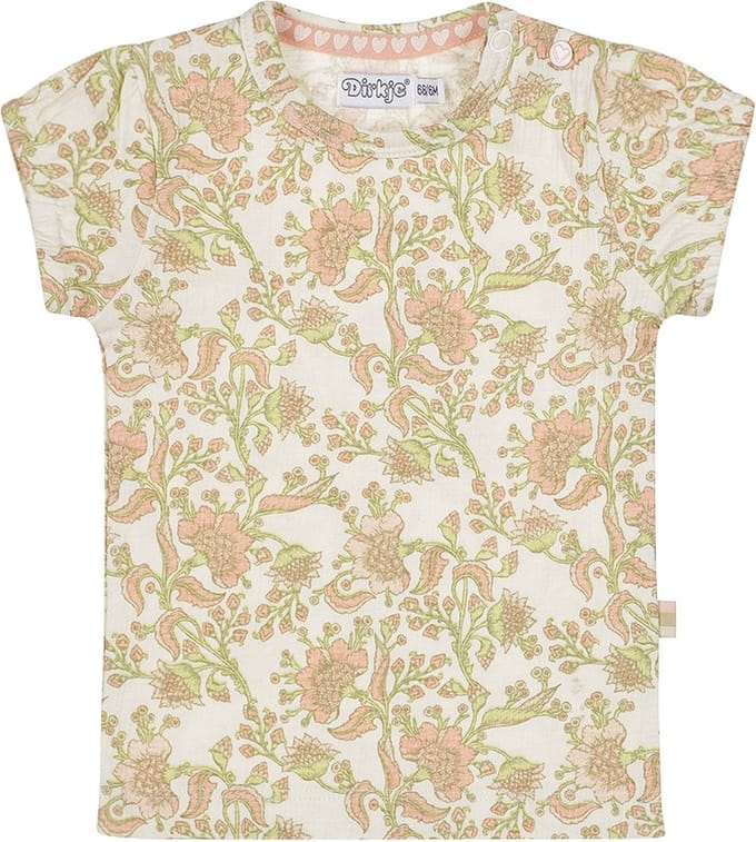 Dirkje Meisjes T-shirt - Off white
